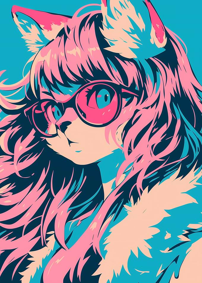 Pink-Haired Anime Girl