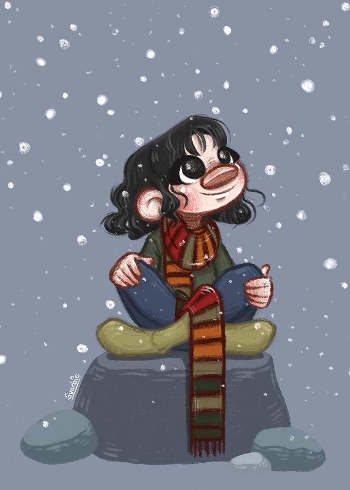Girl in Winter Wonderland