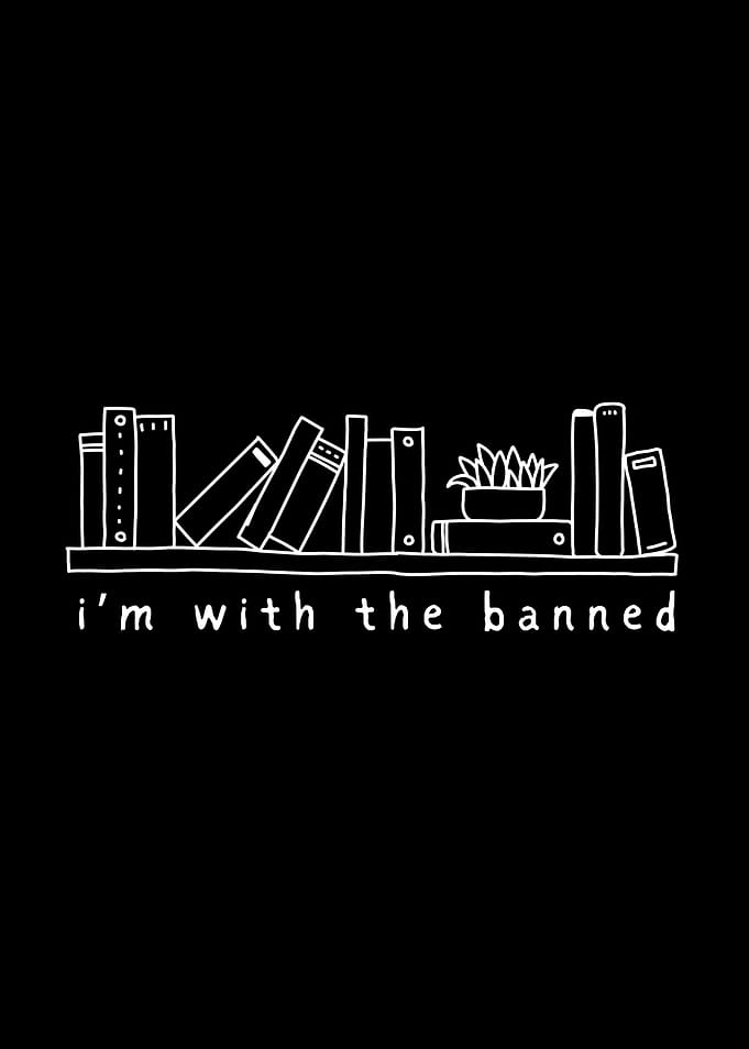 Banned Bookshelf Design