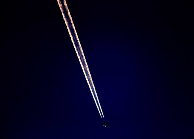 Airplane Contrail