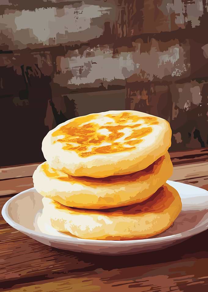 Stack of Flatbreads