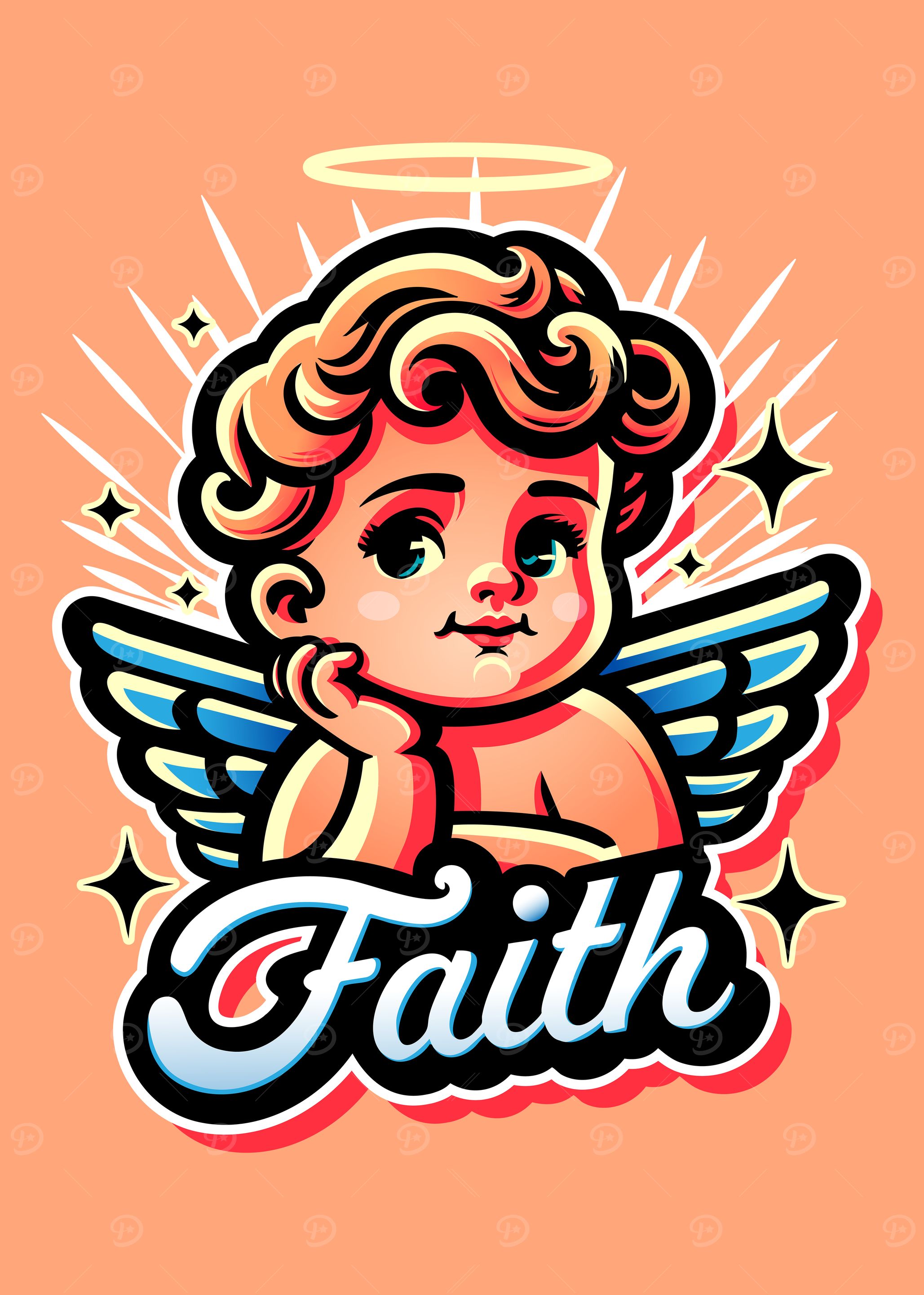 Cute Cherubic Angel Faith