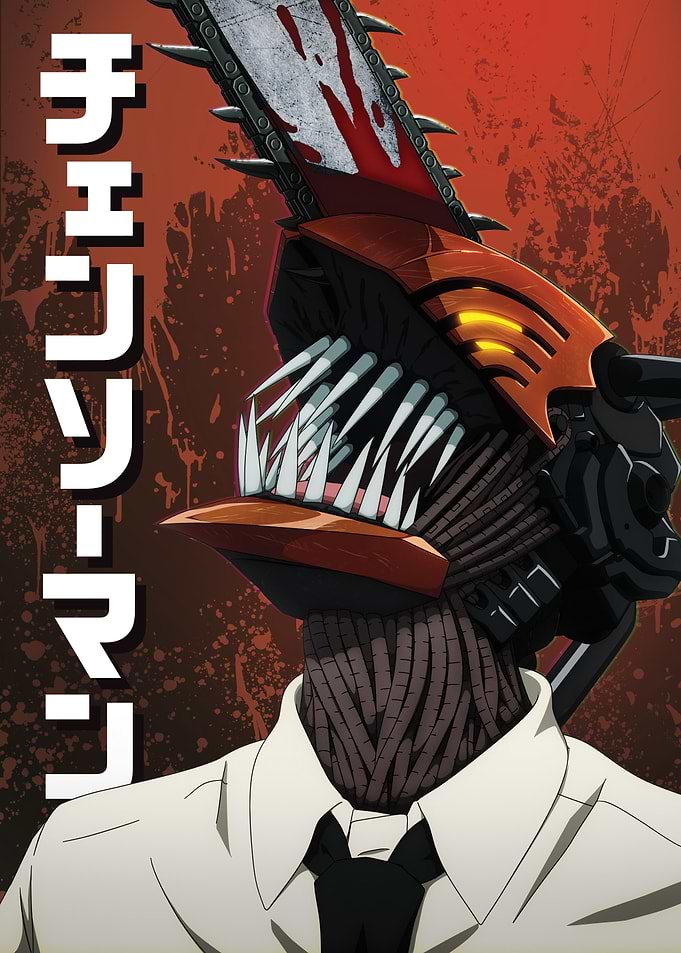 Chainsaw Man close up