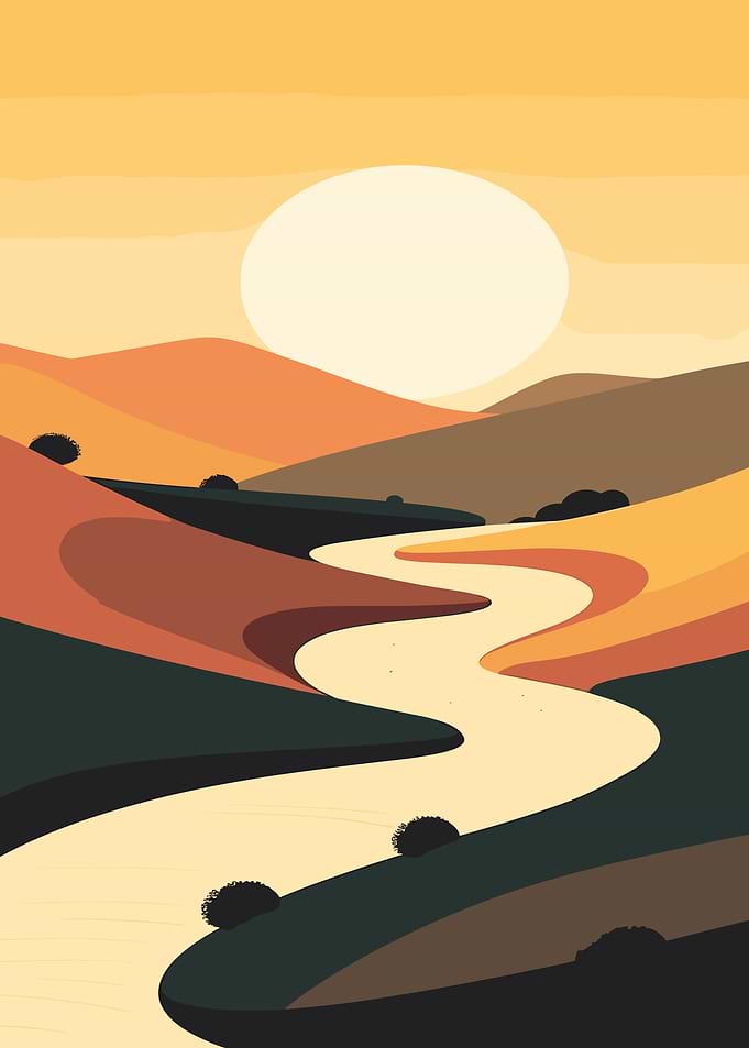 Sunset River