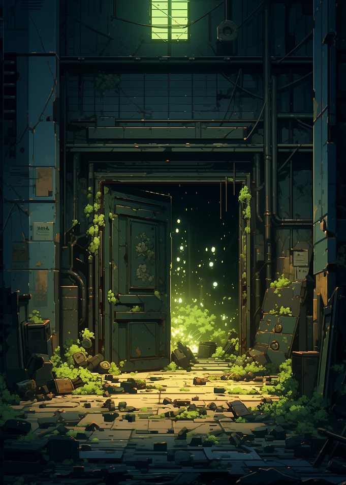Overgrown Doorway