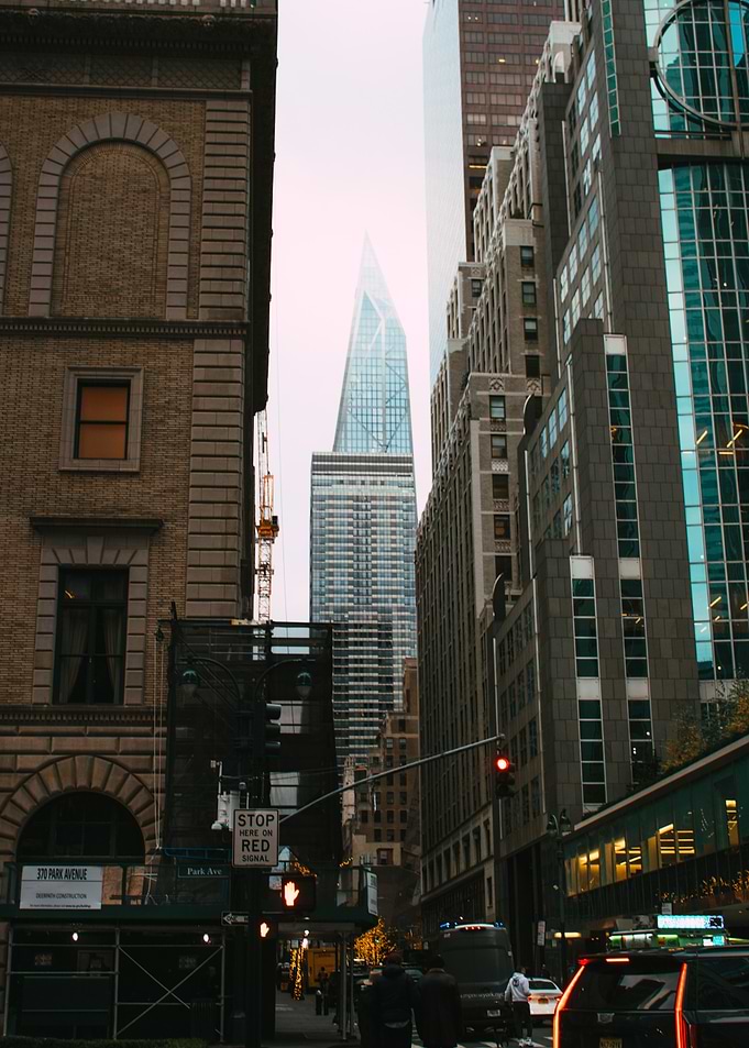 Cityscape with Skyscrapers