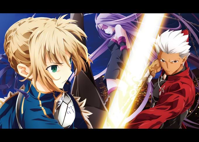 Saber, Archer and Rider