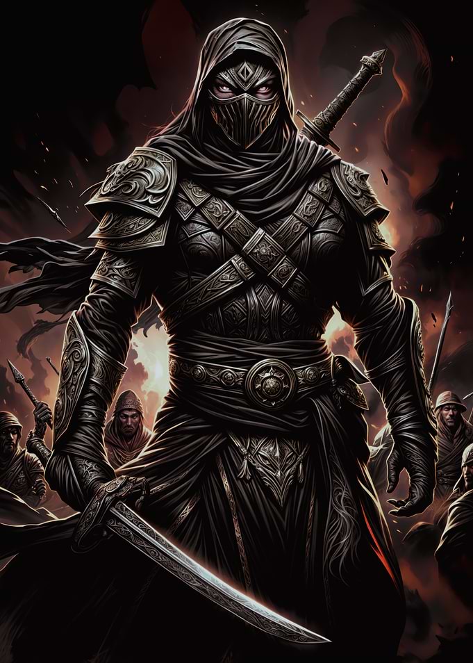 Dark Assassin Warrior