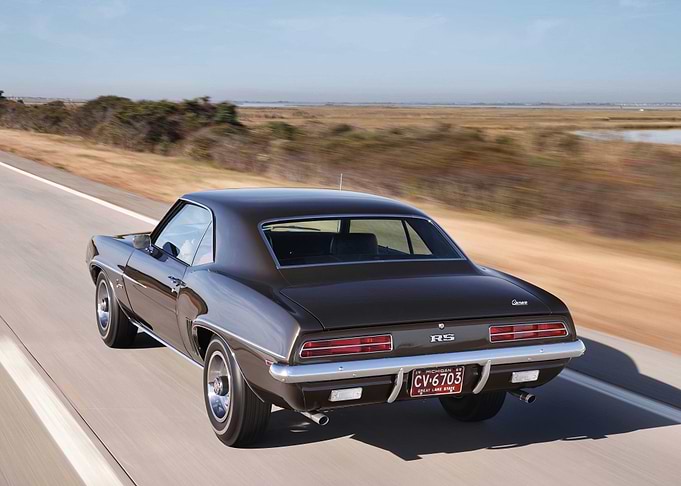 Classic Brown Camaro RS