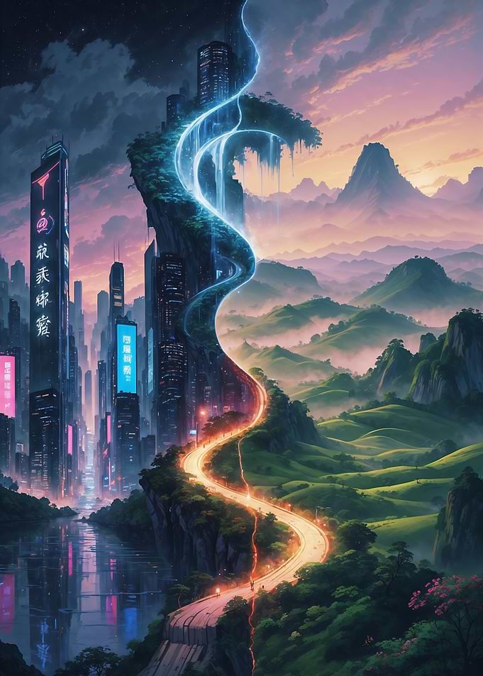 Struggle between Technocracy and Nature