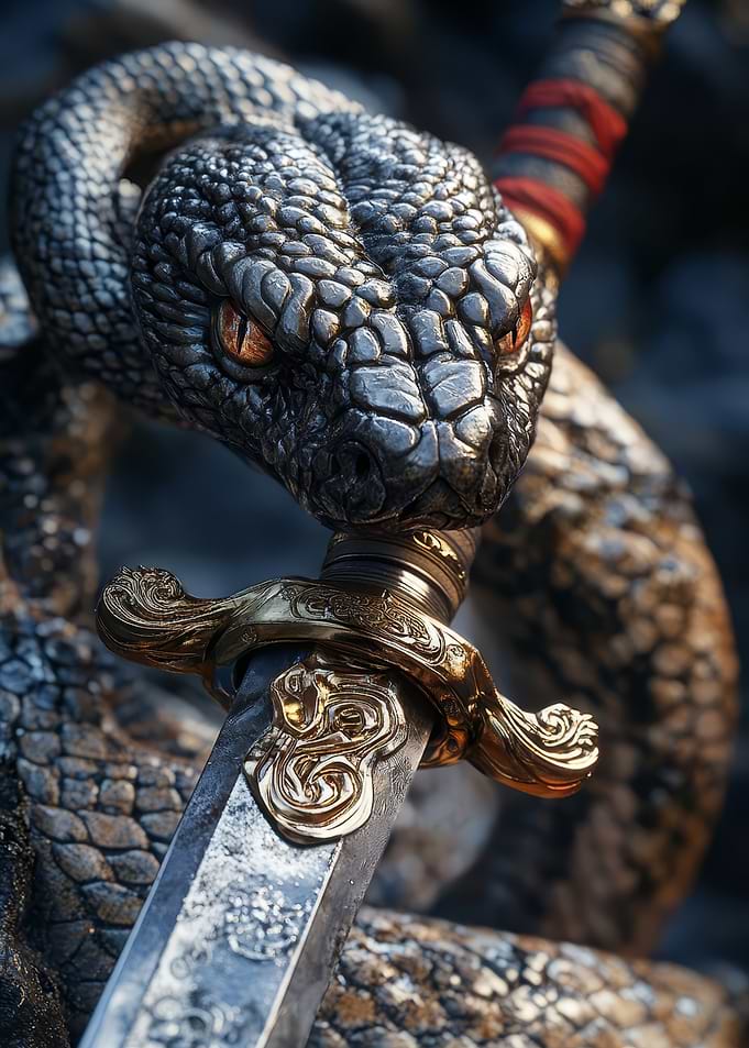 Snake and Sword
