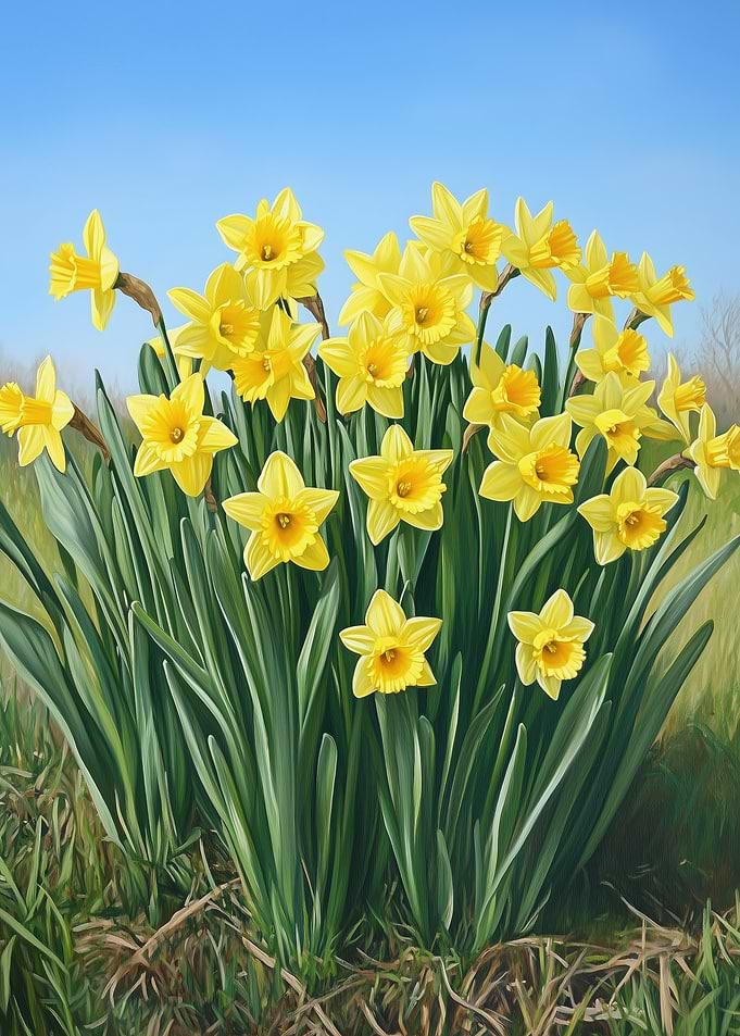 Daffodils in Bloom