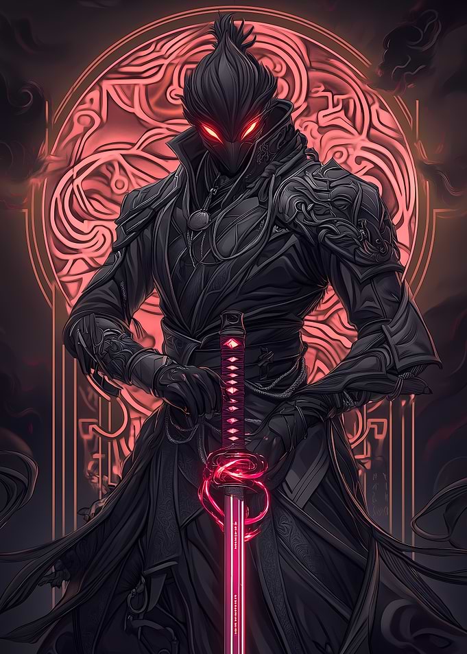 Dark Samurai Warrior