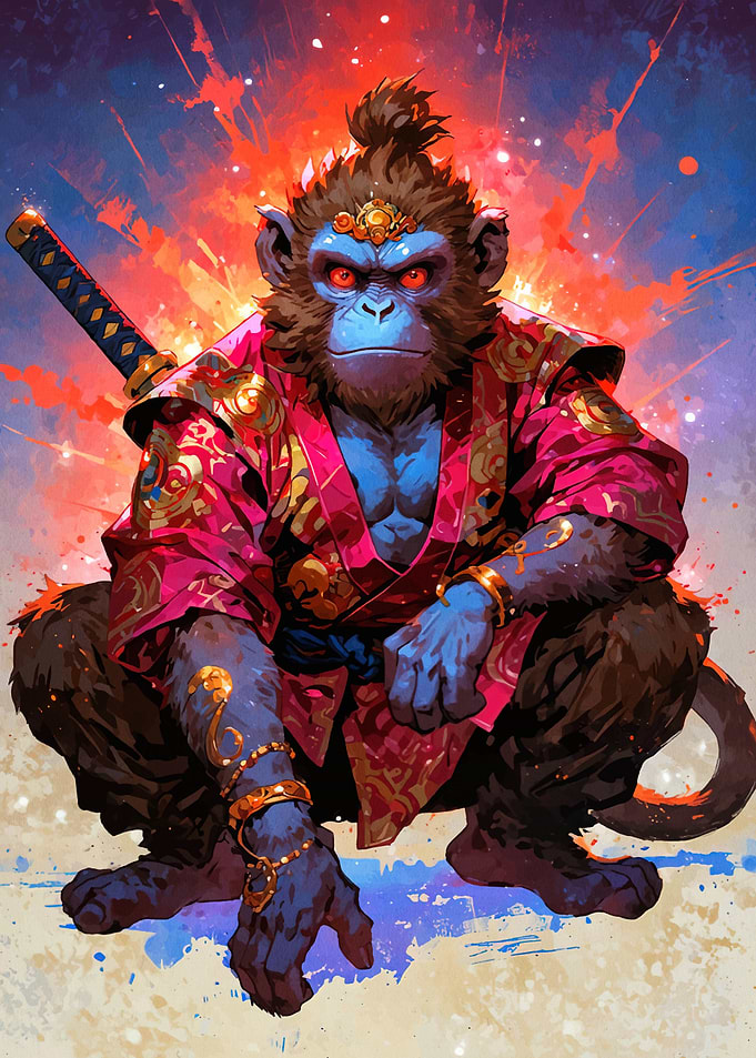 Monkey Samurai