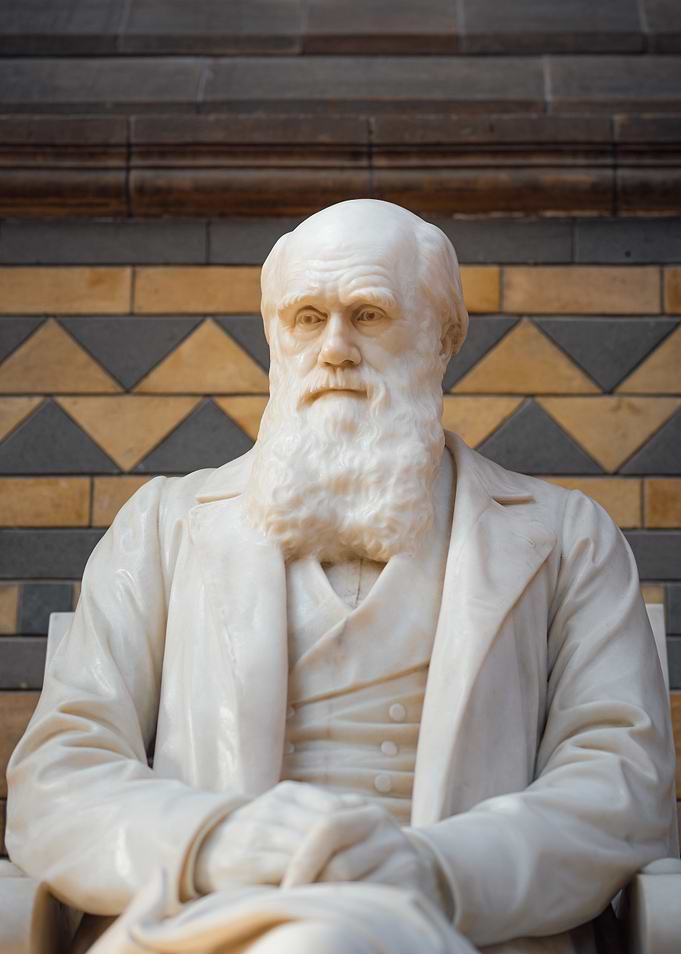 Charles Darwin Statue