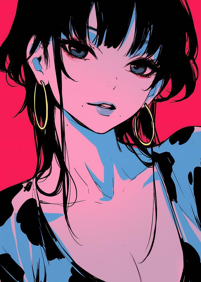Anime Girl Portrait