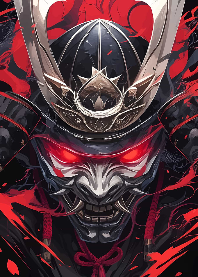Samurai Warrior Mask