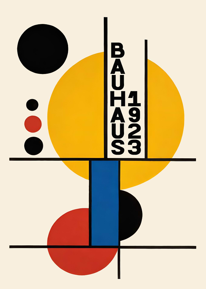 Bauhaus 1923 Poster