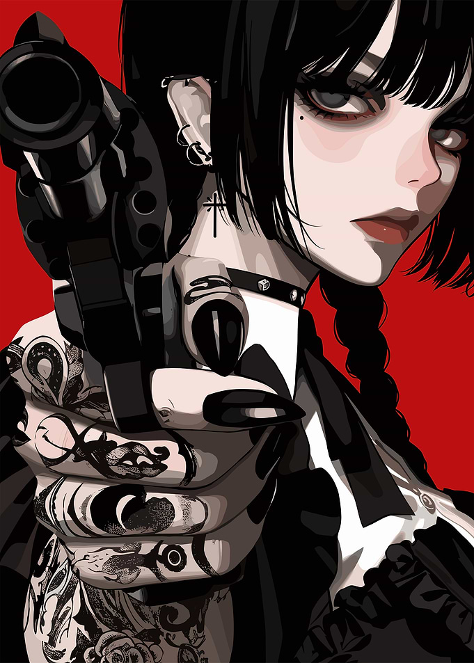 Girl with Gun