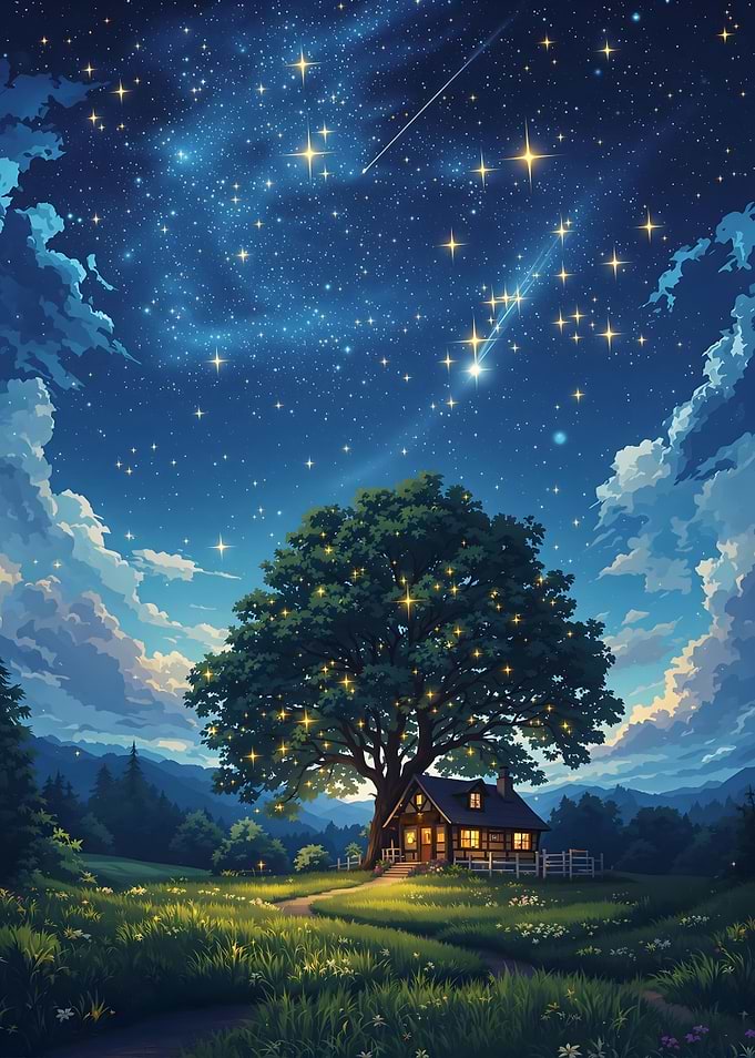 Starry Night Cottage