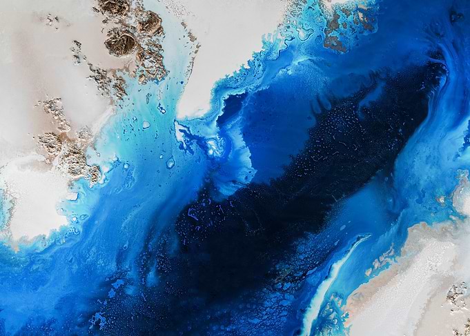 Deep Ocean Blue