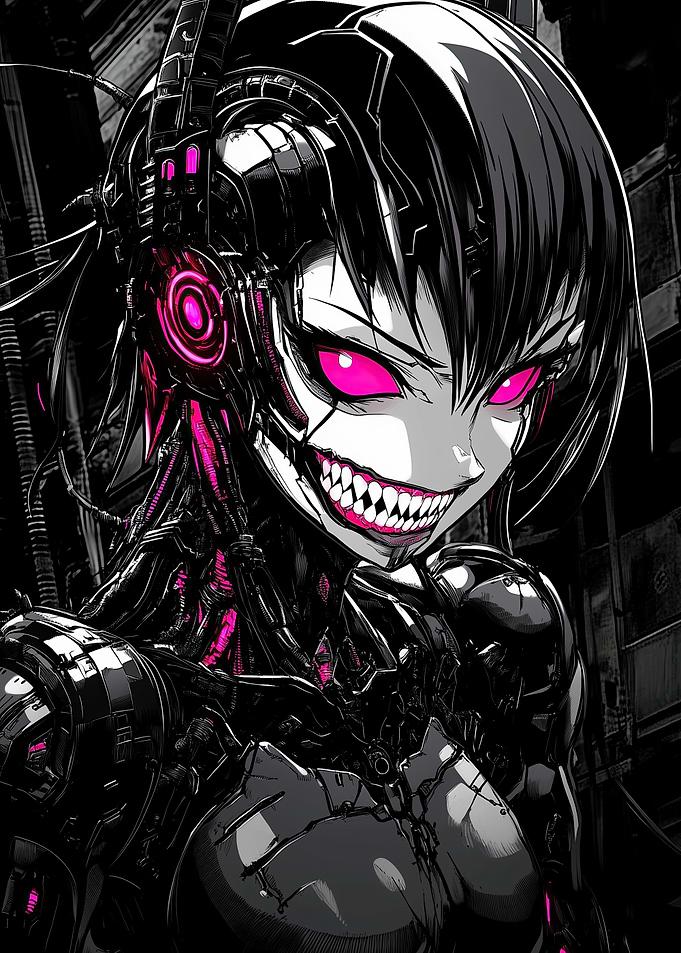 Cyberpunk Anime Girl