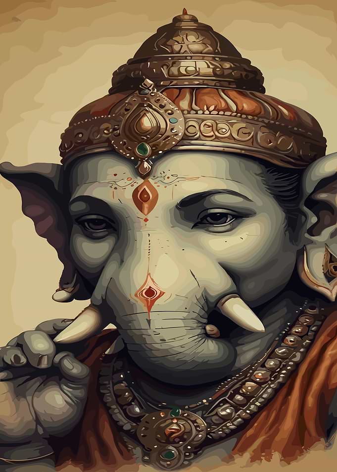 Ganesha Portrait