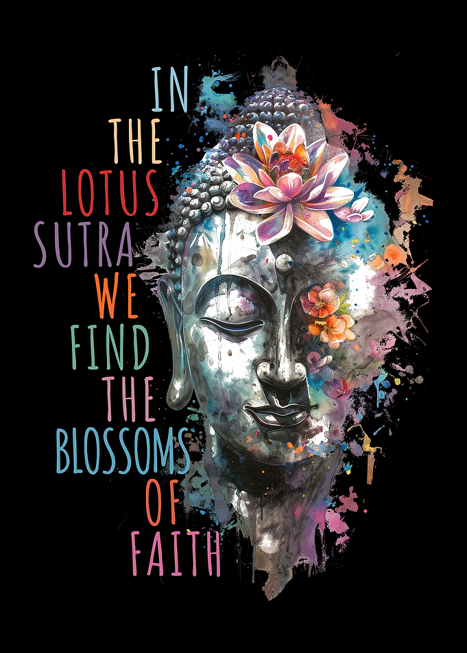 Buddha Lotus Sutra Faith