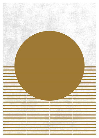 Minimalist Sun & Stripes