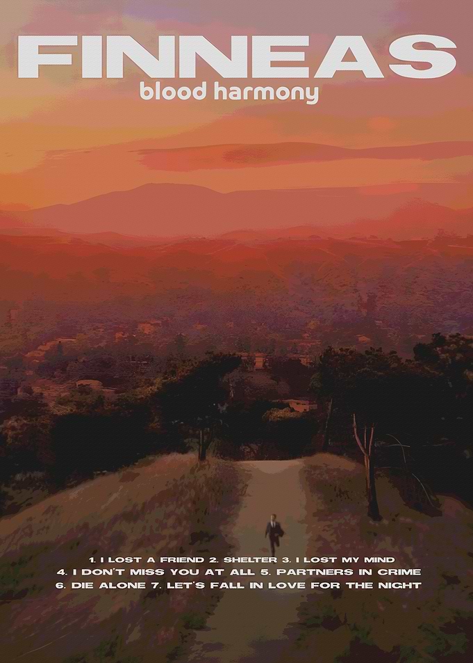 Finneas Blood Harmony Album Art