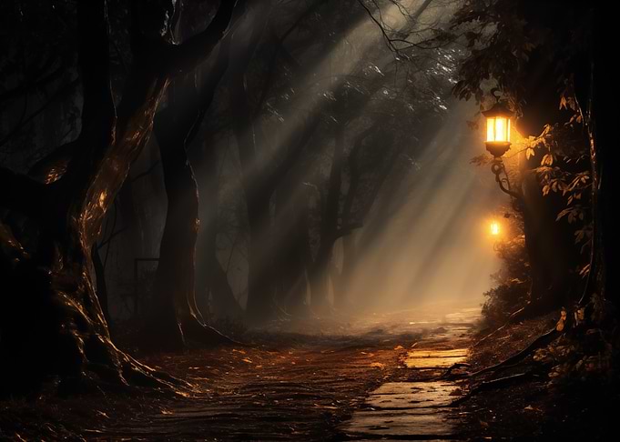 Mysterious Forest Path