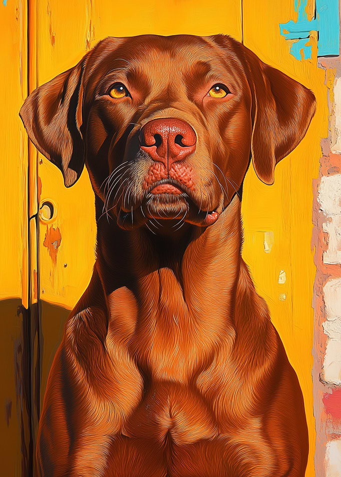 Labrador Retriever Portrait