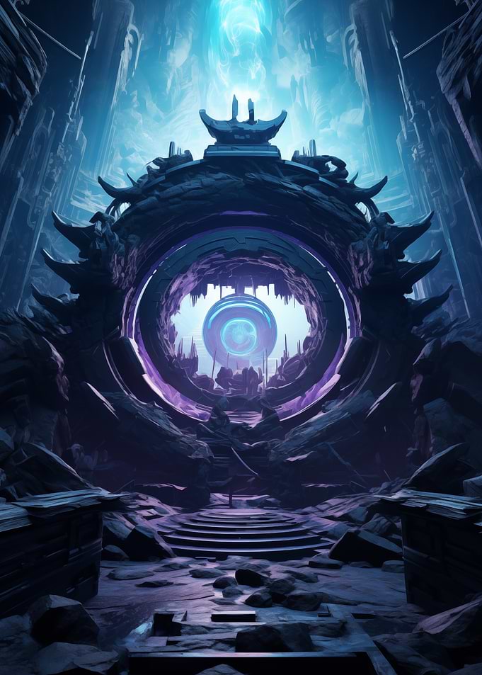 Japanese Sci-Fi Portal Gateway