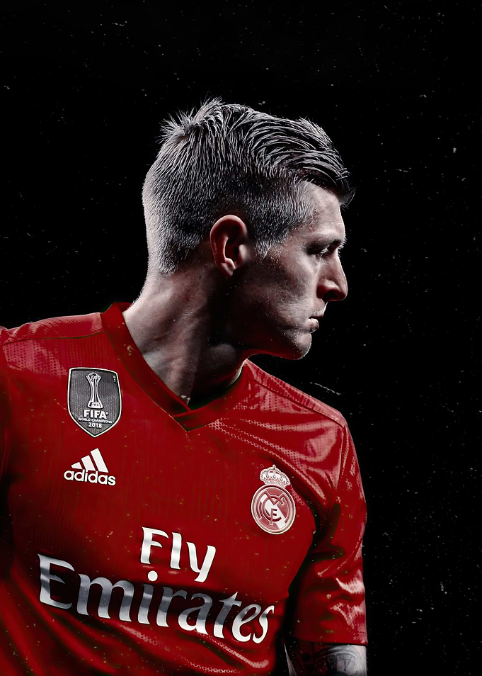 toni kross Real Madrid Football Jersey