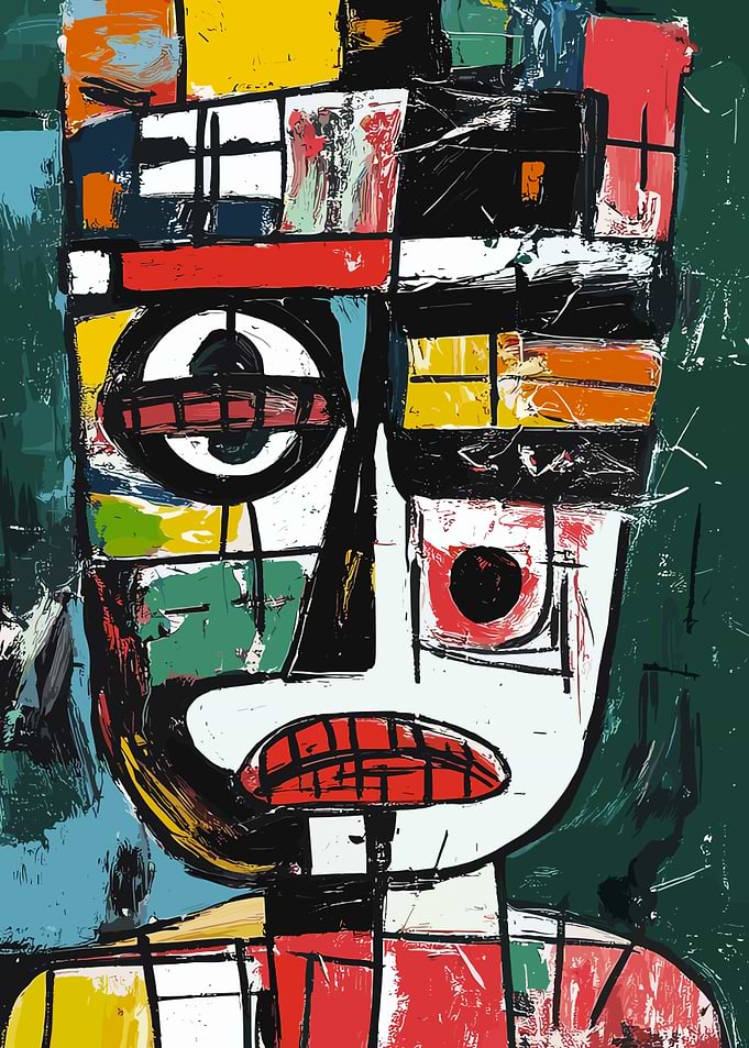 Abstract Original Portrait