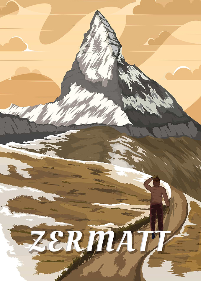 Zermatt Mountain Landscape