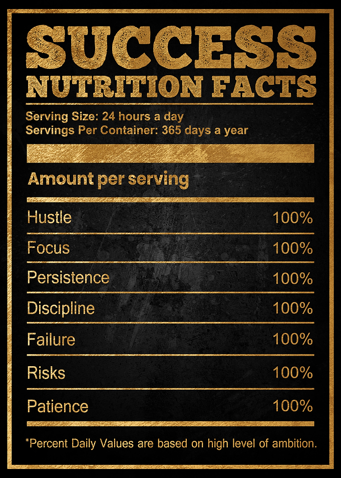 Success Nutrition Facts