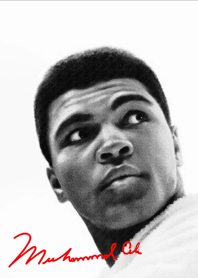 Muhammad Ali Portrait