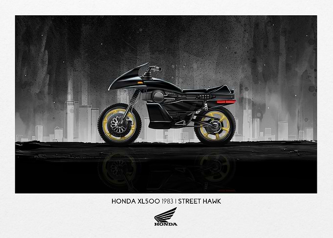 Honda XL500 Street Hawk