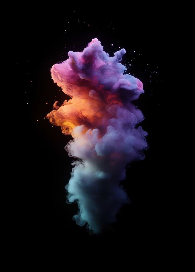 Abstract Color Smoke