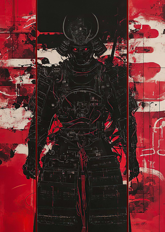 Cyberpunk Samurai