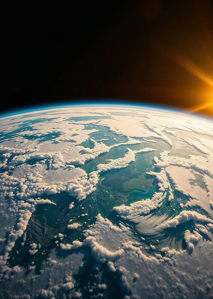 Breathtaking Earth Shot from Space