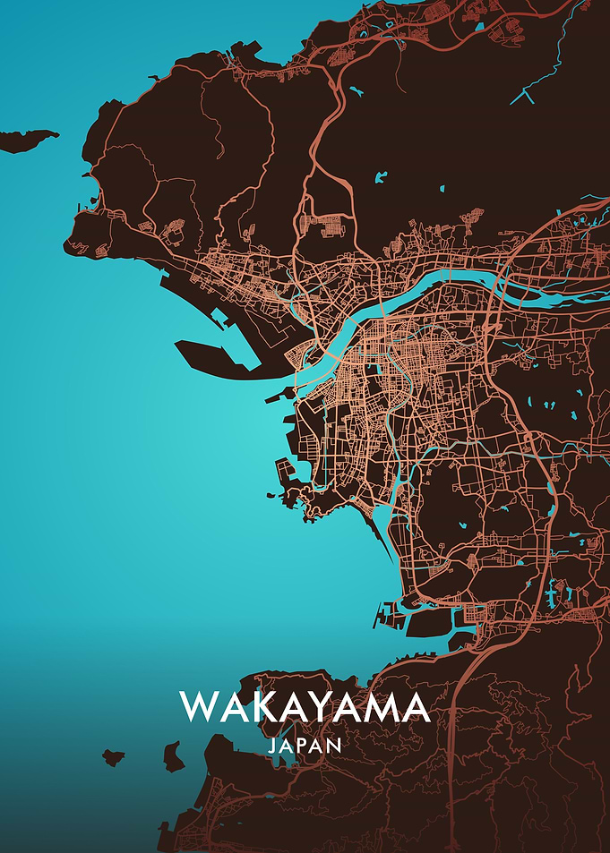 Wakayama City Map