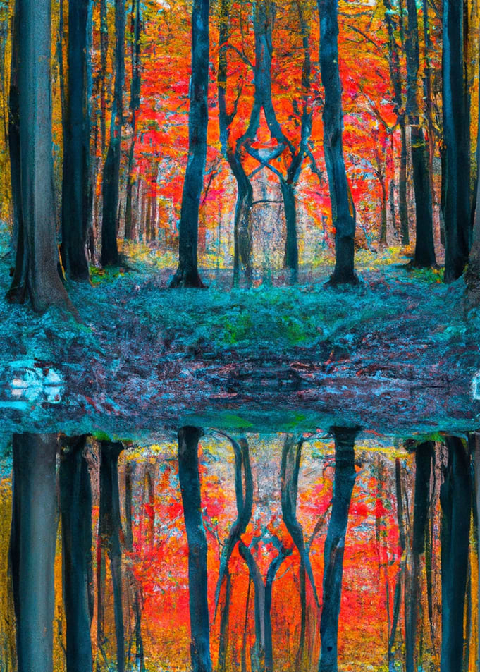 Spiegelwald: Tanz der Farben