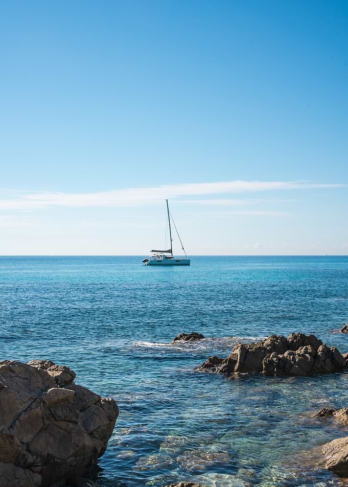 Sailboat on Calm Sea