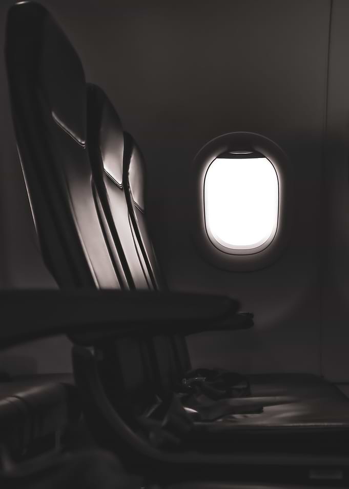 Airplane Seat and Window