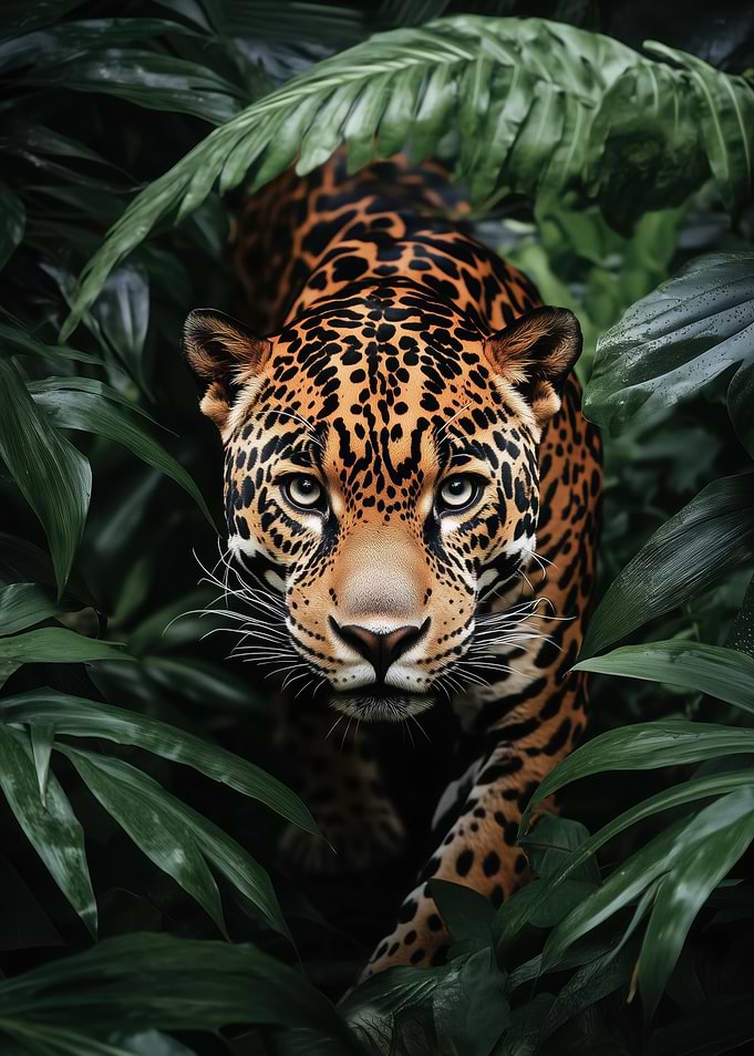 Jaguar in Jungle