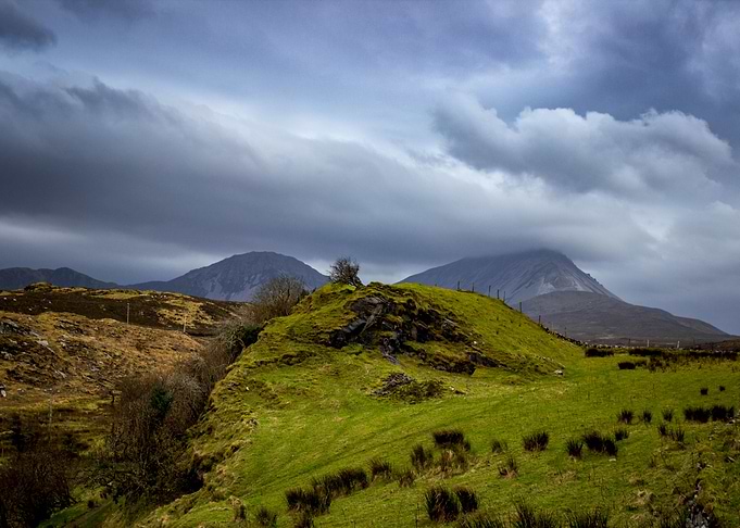 Irish Mountain Landscape