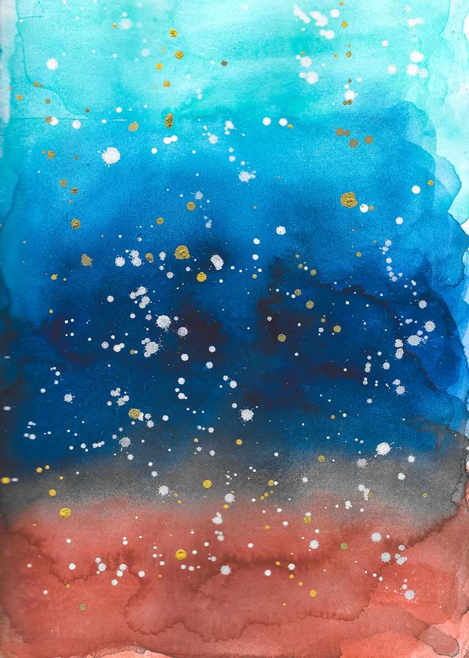 Watercolor abstract background