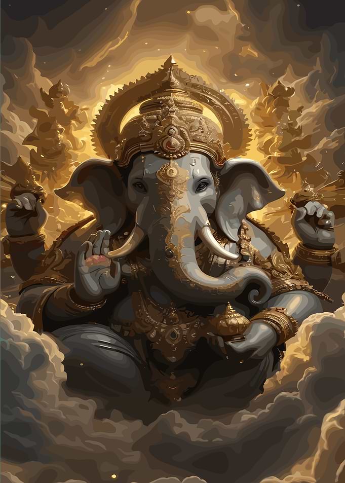 Ganesha Deity Artwork